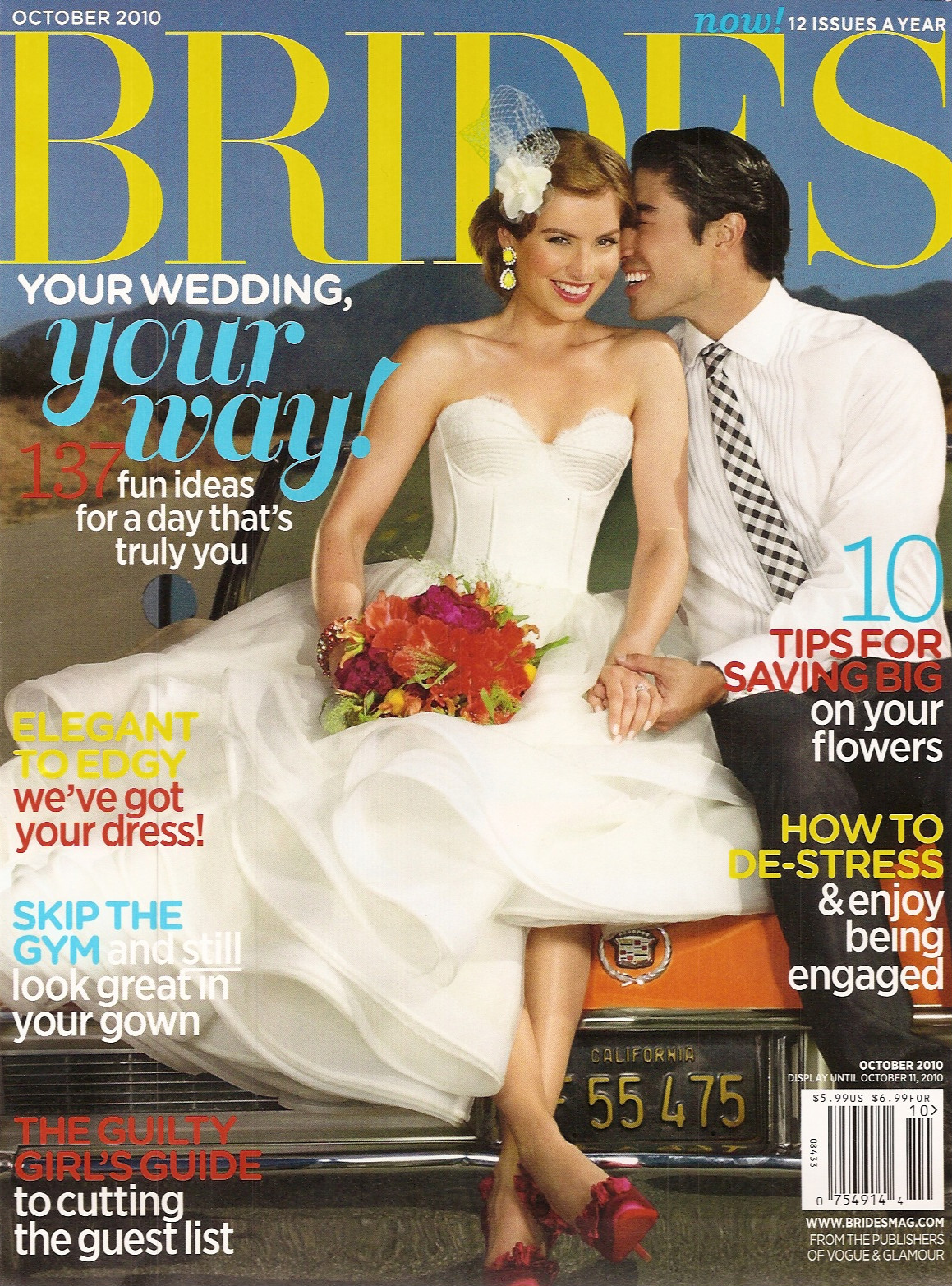 BRIDE'S MAGAZINE WEDDING CUPCAKES