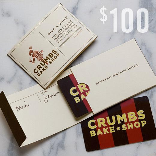 $100 CRUMBS Gift Card